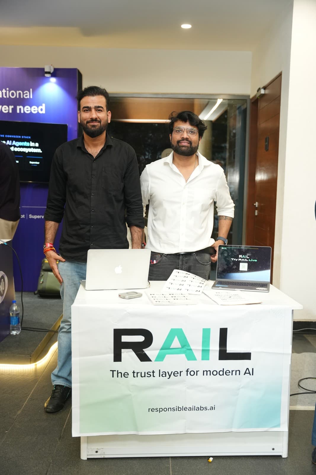The RAIL team at booth I-20, Magicball AI Festival 2026